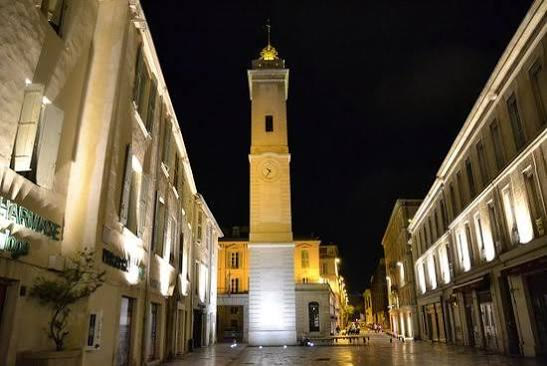 La vieille ville de nuit